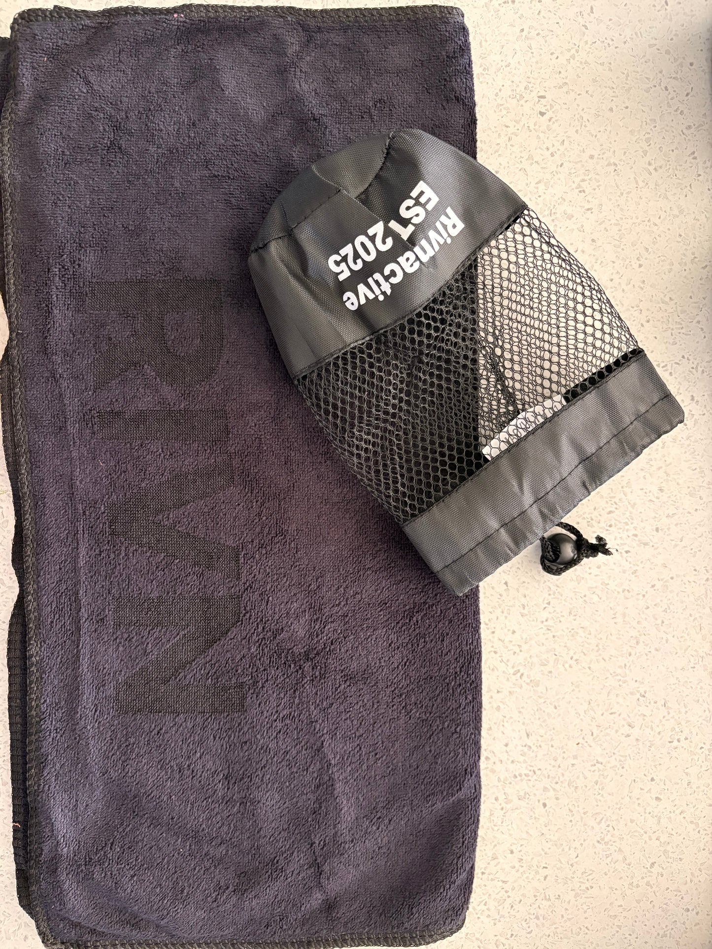BLACK RIVN GYM TOWEL
