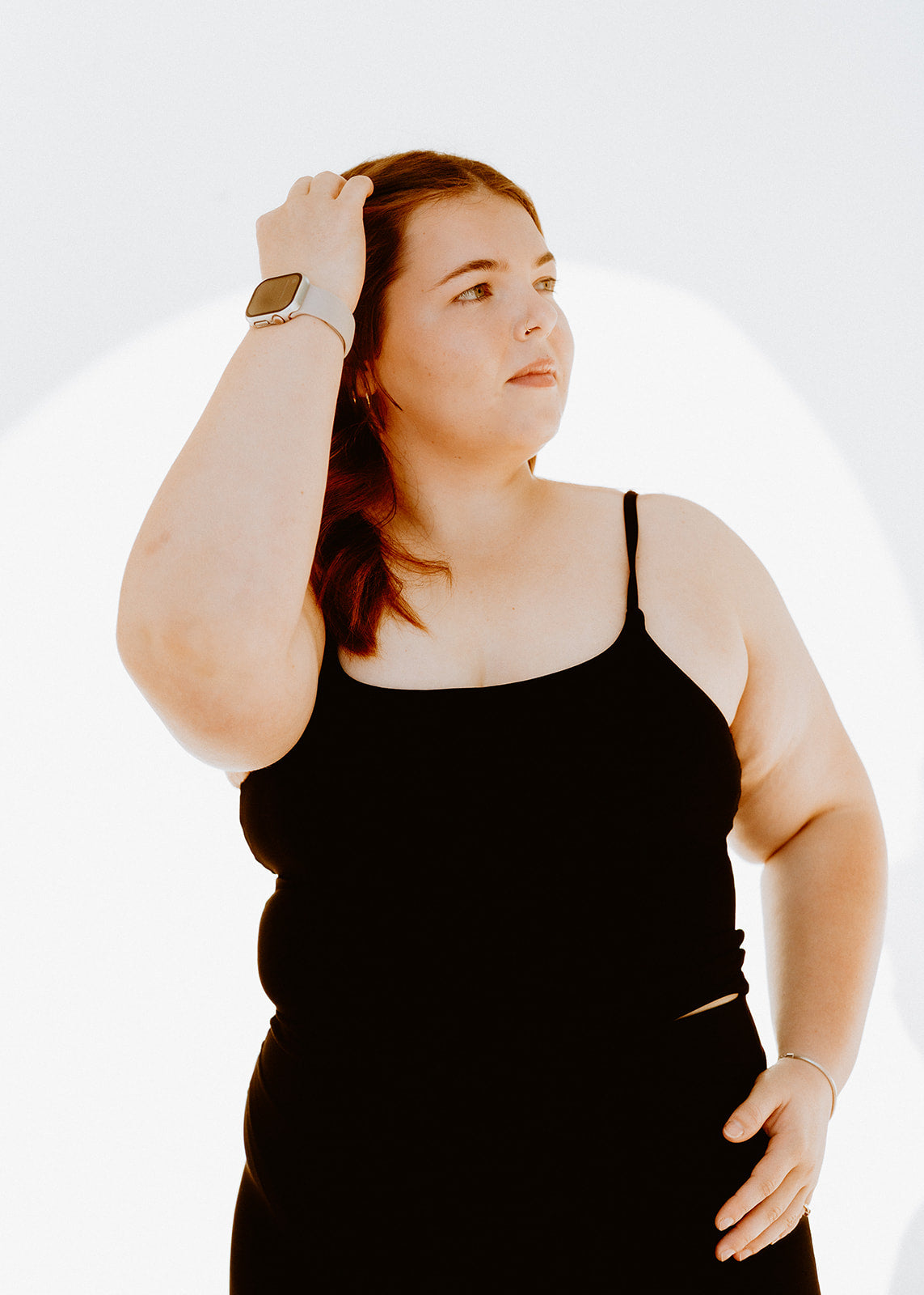 ESSENTIAL BLACK SINGLET