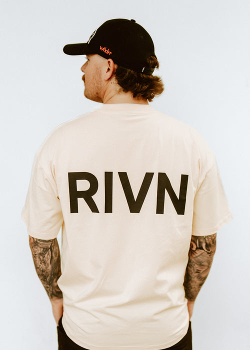 BEIGE OVERSIZED TEE