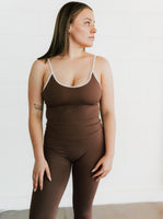 COFFEE TWO TONE SINGLET