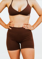 BROWN CORE BRA