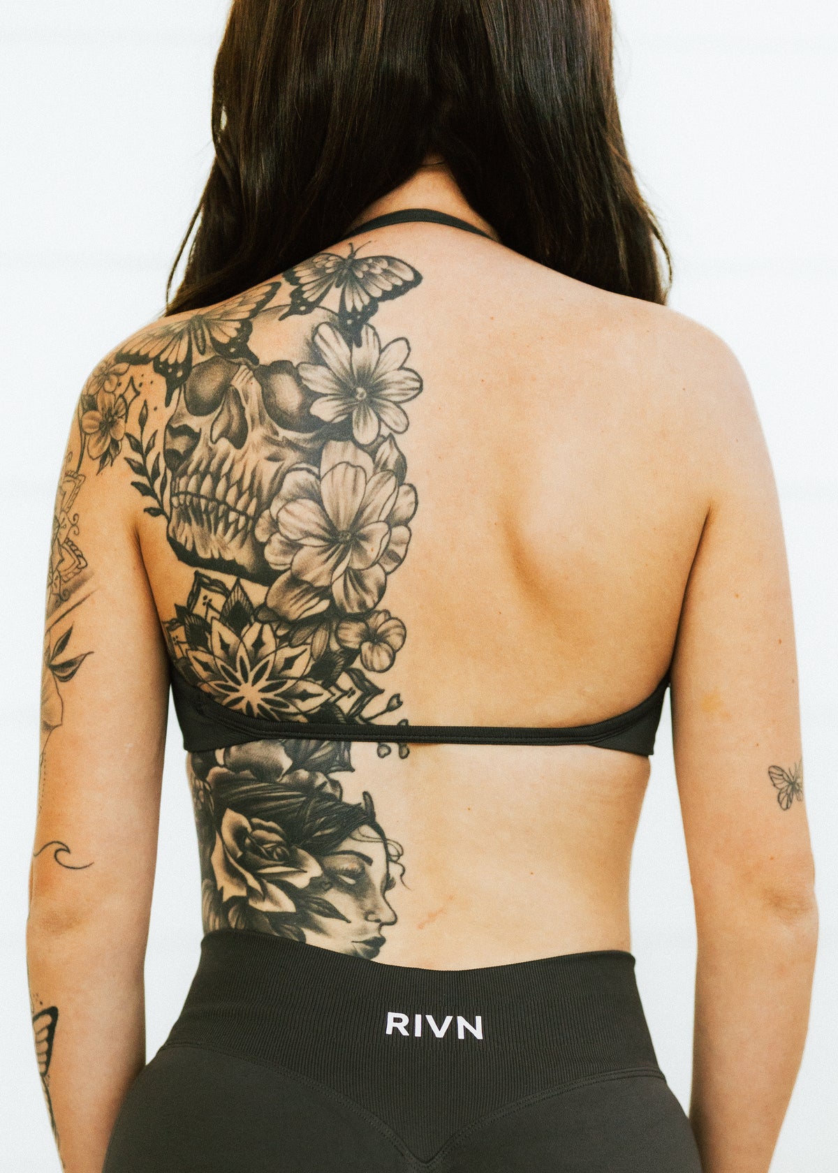 DEEP GREY CORE BRA