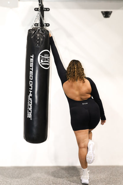 BLACK IMPACT JUMPSUIT