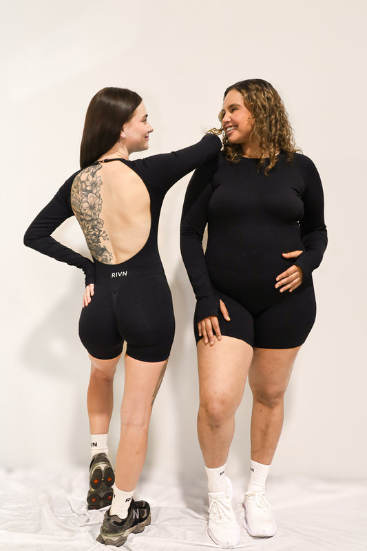 BLACK IMPACT JUMPSUIT