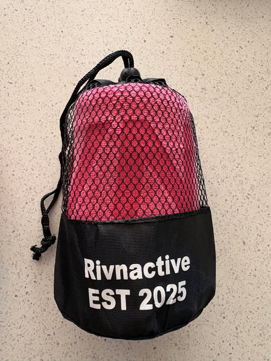 PINK RIVN GYM TOWEL