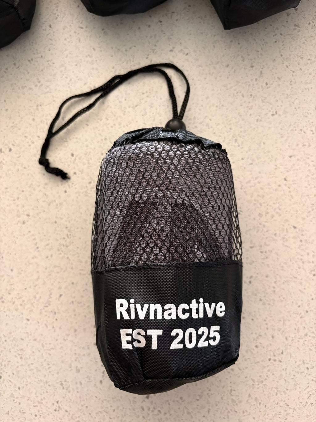 GREY RIVN GYM TOWEL