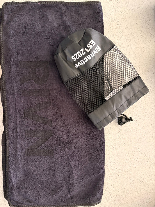 BLACK RIVN GYM TOWEL