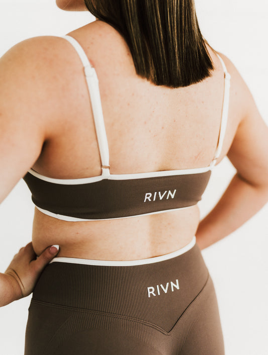COFFEE TWO TONE BRA