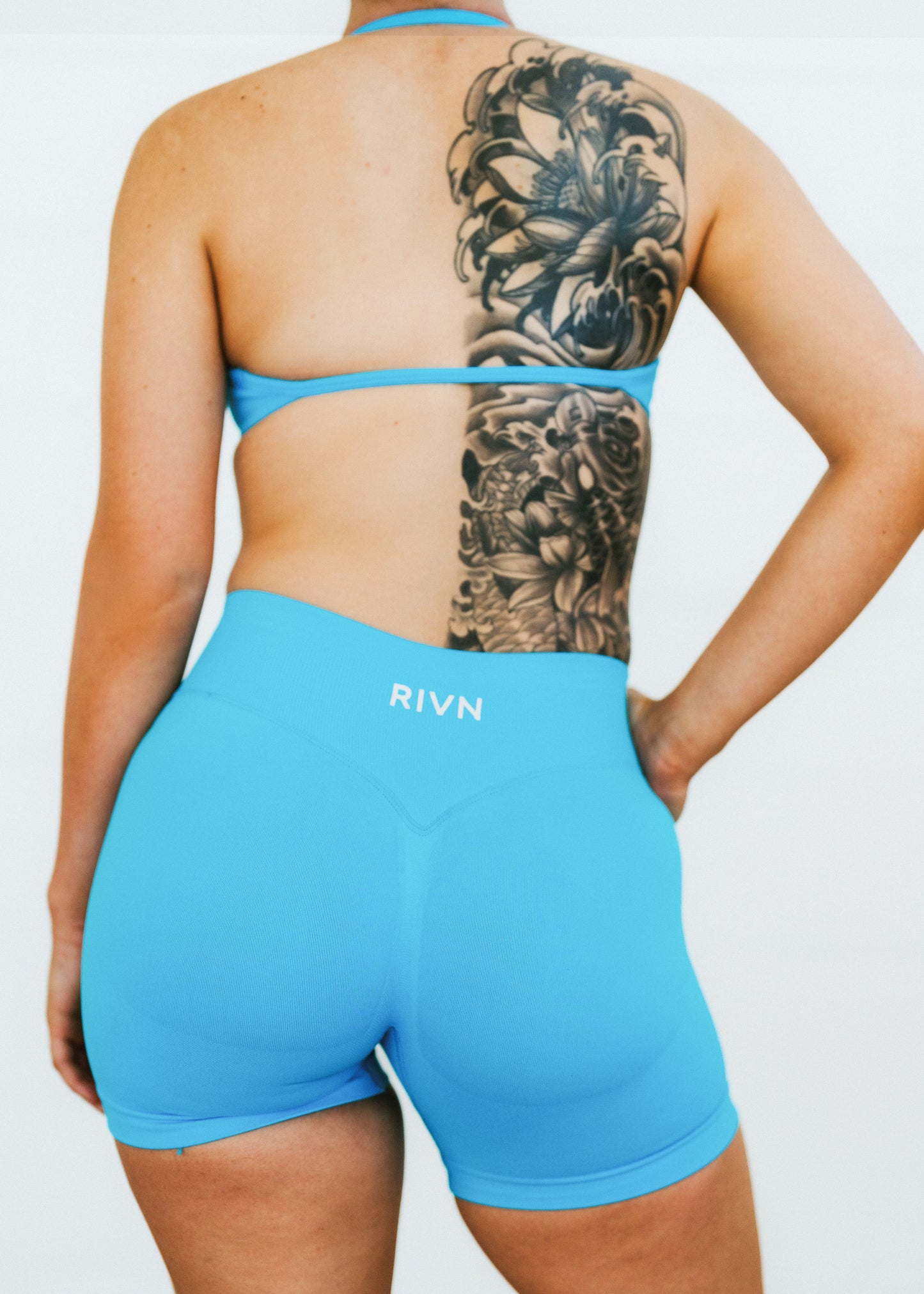 CRYSTAL BLUE CORE BRA