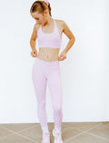 LIGHT PINK SCRUNCH LEGGINGS