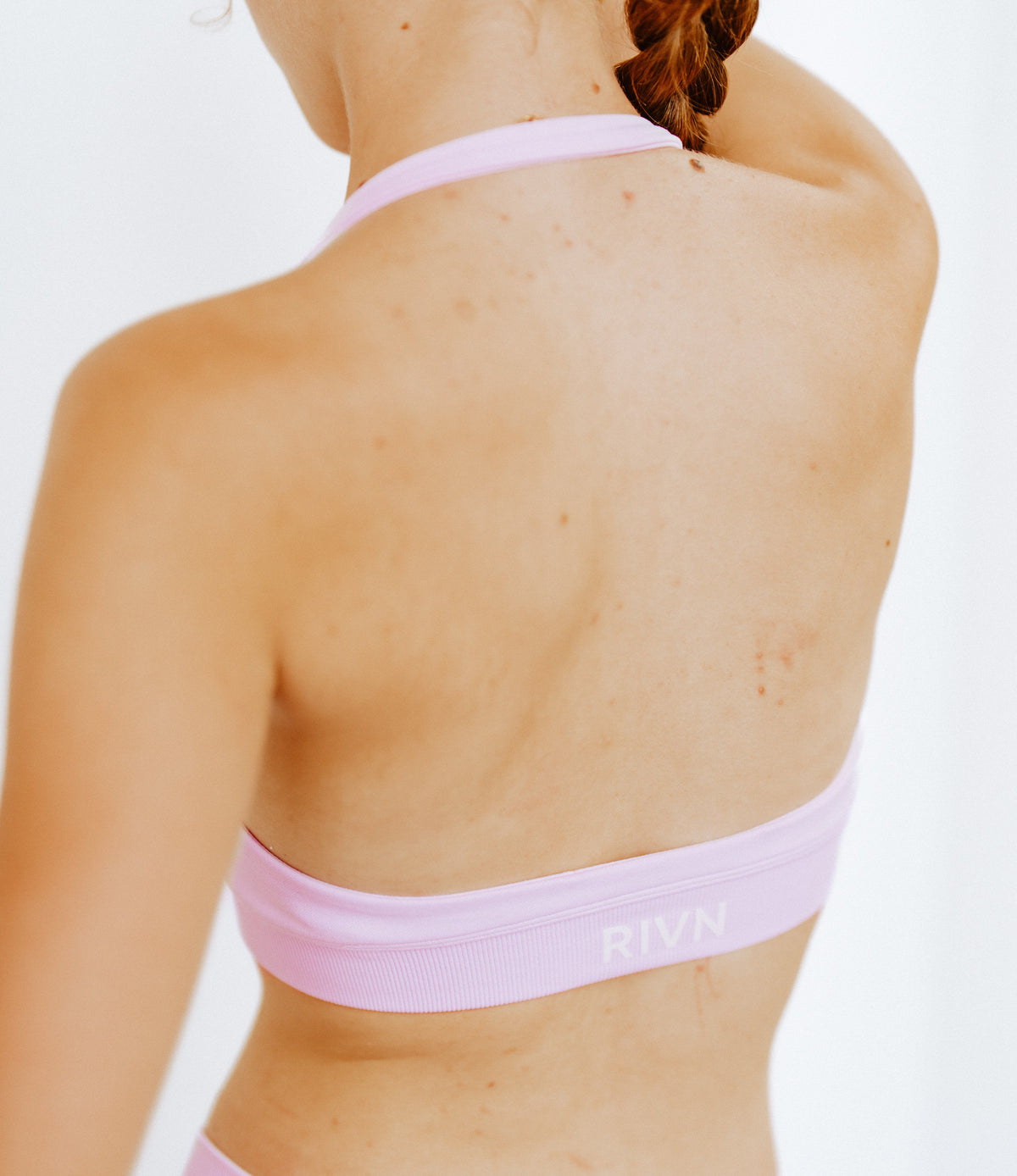 LIGHT PINK BACKLESS CROP