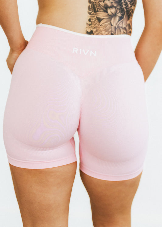 BLOSSOM TWO TONE SCRUNCH SHORTS
