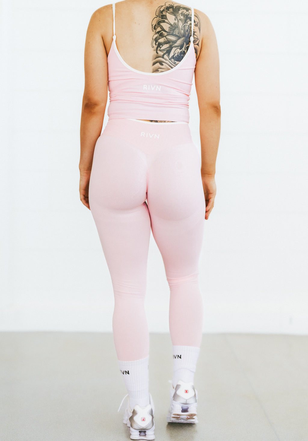 BLOSSOM TWO TONE SCRUNCH LEGGINGS