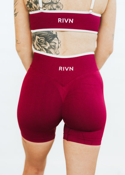 RUBY TWO TONE SCRUNCH SHORTS