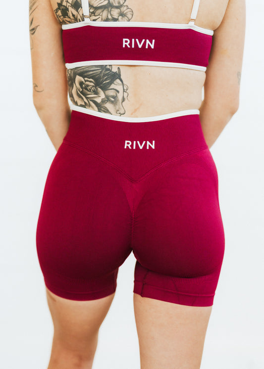 RUBY TWO TONE SCRUNCH SHORTS