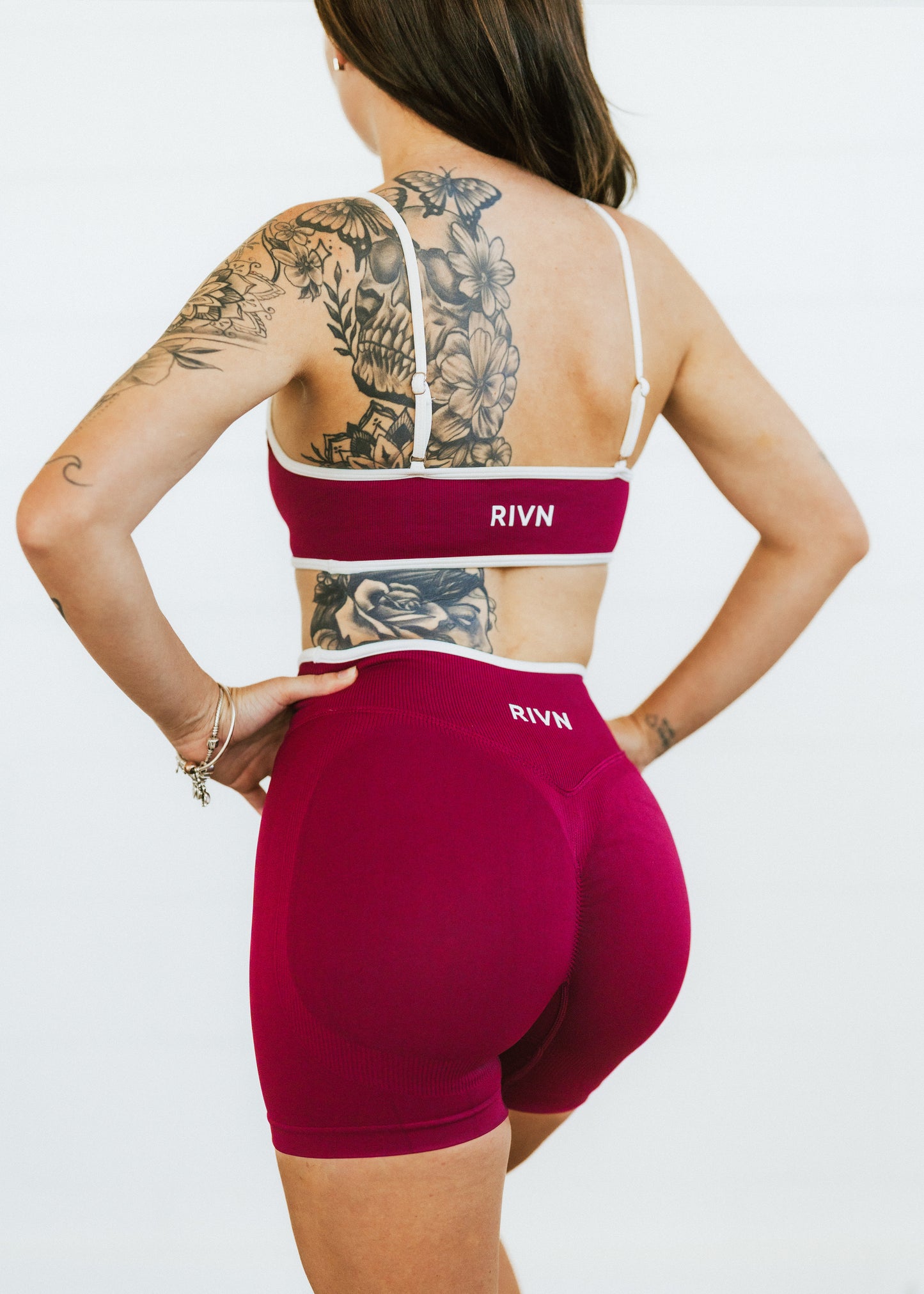 RUBY TWO TONE SCRUNCH SHORTS