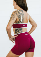 RUBY TWO TONE SCRUNCH SHORTS