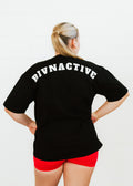 BLACK ESSENTIAL TEE (WHITE LOGO)