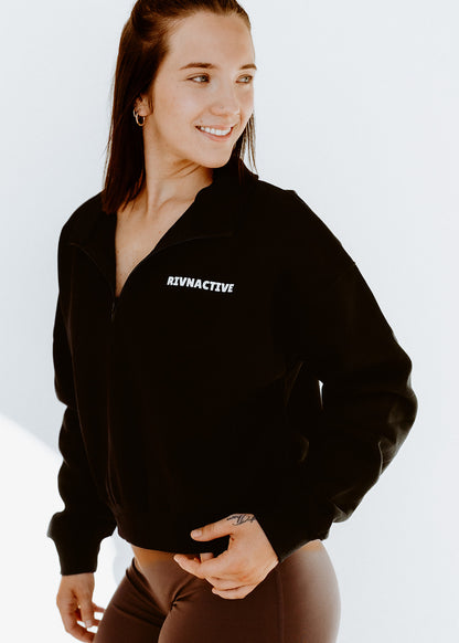 QUARTER ZIP JUMPER