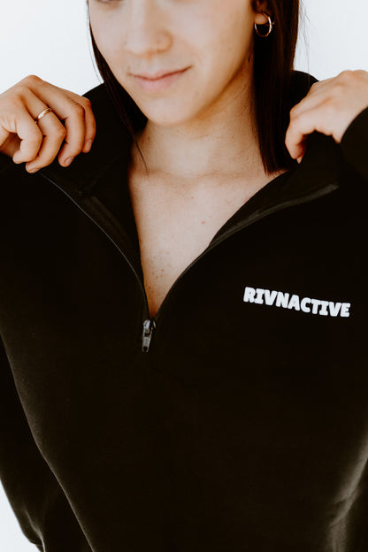QUARTER ZIP JUMPER