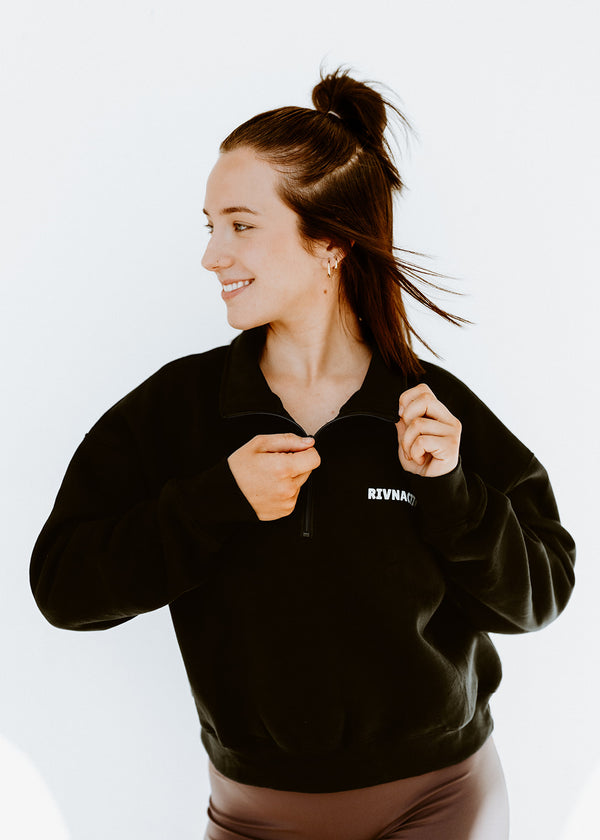 QUARTER ZIP JUMPER