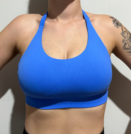 OCEAN BLUE BACKLESS CROP